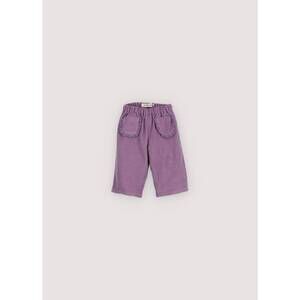 NEW THE NEW SOCIETY baby girl lucy pants in grape bliss